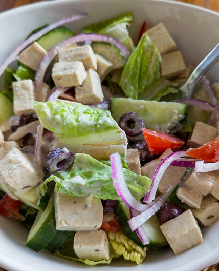Plant-Based Greek Salad