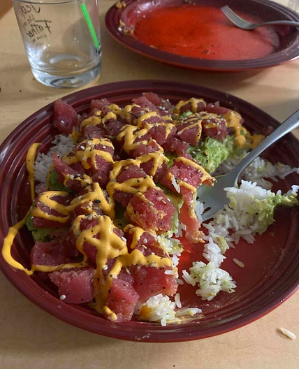 Ahi Tuna Poke Bowl