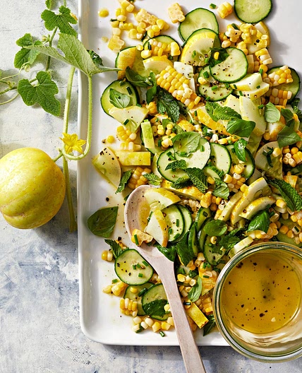 Cucumber-Corn Salad
