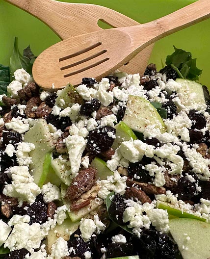 Cherry Apple Pecan Salad
