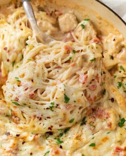 Chicken Spaghetti Casserole Recipe