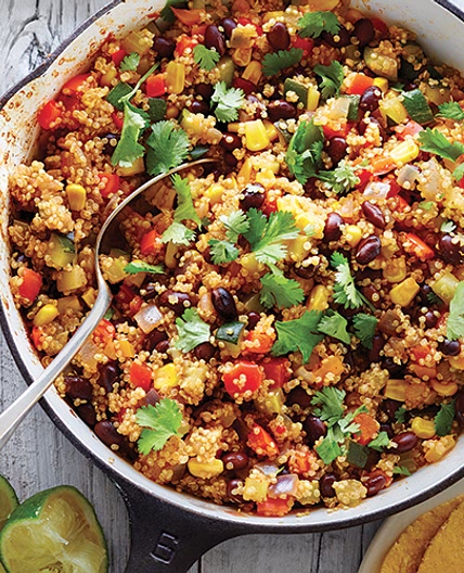 Casserole de quinoa à la mexicaine
