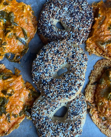 Cheat's Bagels Method (Uses Bread Dough or Pizza Dough)