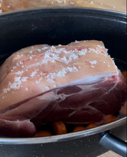 Roast pork
