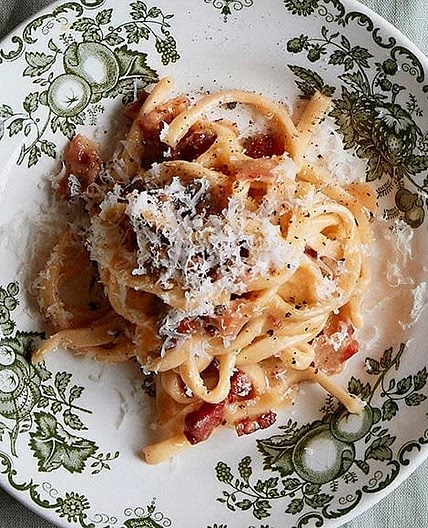 Äkta carbonara utan grädde