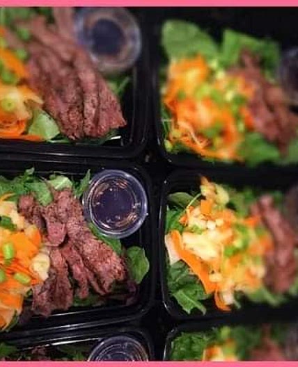 Thai Flank Steak Salad with Relish