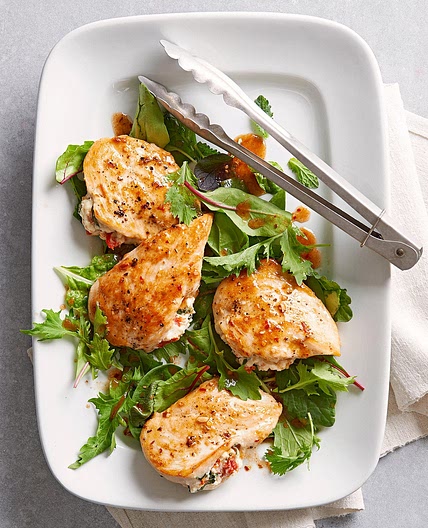 Feta-Stuffed Chicken Breasts