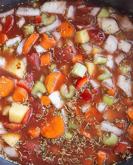 Slow Cooker Lentil Soup