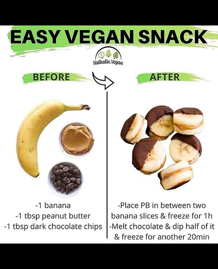 Banana pb snack 