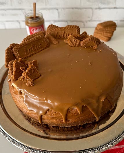 Baked Biscoff Cheesecake 