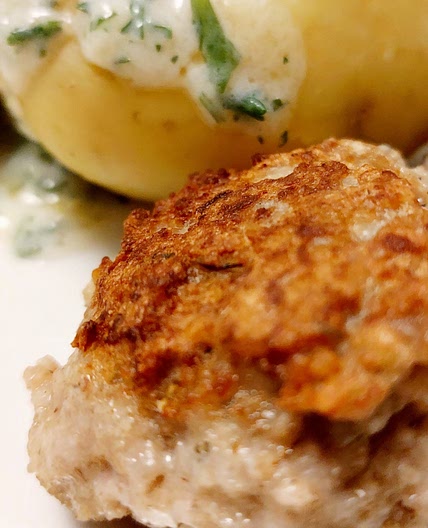 Frikadeller - Danish meatballs