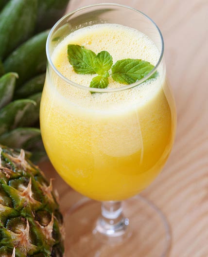 Pineapple Basil Refresher