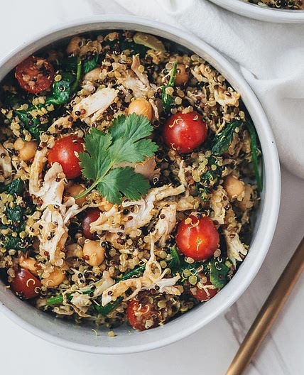 Moroccan Chicken Quinoa Salad