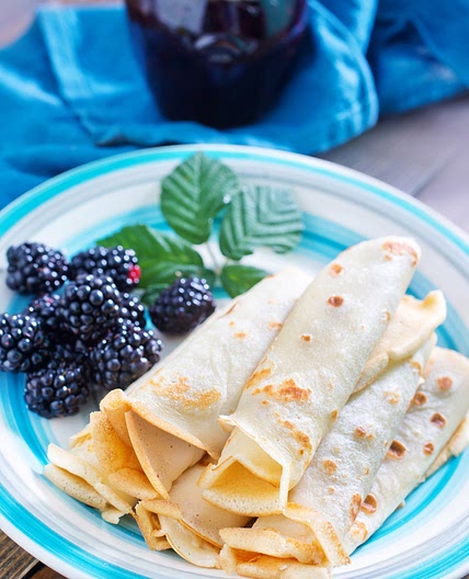 Blackberry Coconut Roll Ups