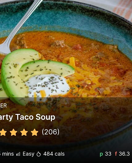 Hearty Taco Soup