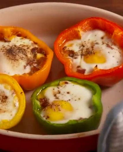 PEPPER EGG IN A HOLE