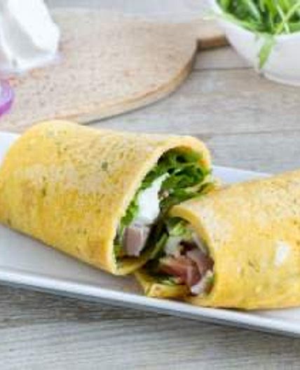 SPINACH & PEPPER JACK BREAKFAST BURRITO