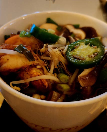 My Version of Shrimp Pho Soup