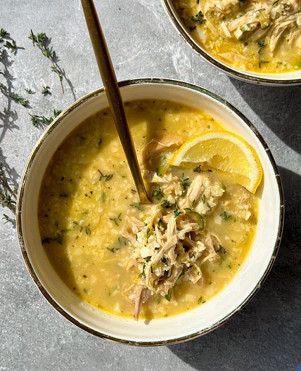 Lemon Chicken Soup
