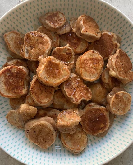 Mini Banana Pancake Bites 