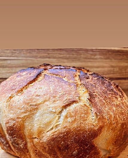 Greek country style bread