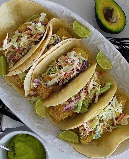 Crispy Baked Fish Tacos
