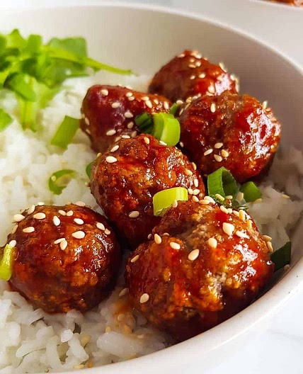 Honey Sriracha Meatballs
