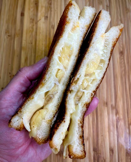 Turon Style Grilled Cheese 