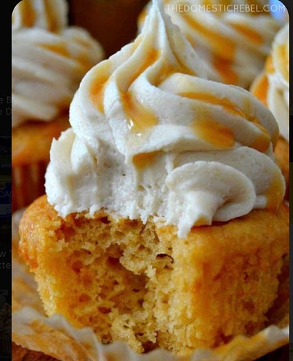 Butter beer cupcakes 