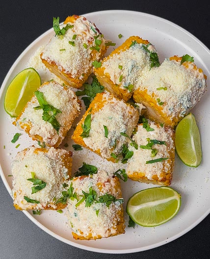 Air Fryer Mexican Street Corn