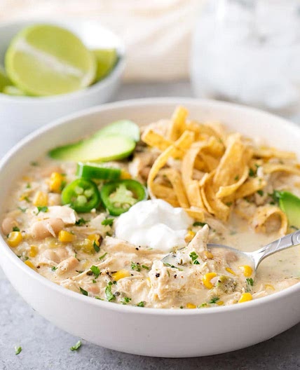 Crockpot White Chicken Chili — West Coast Capri