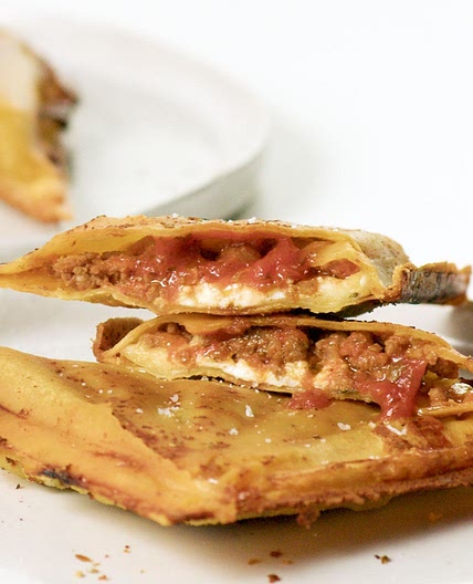 10-minute jaffle maker lasagne recipe