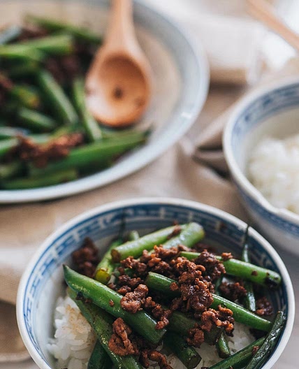Pork and Green Bean Stir Fry