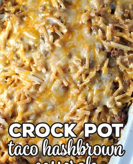 Taco potato casserole 