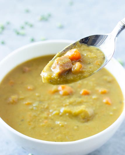 Slow Cooker Split Pea Soup