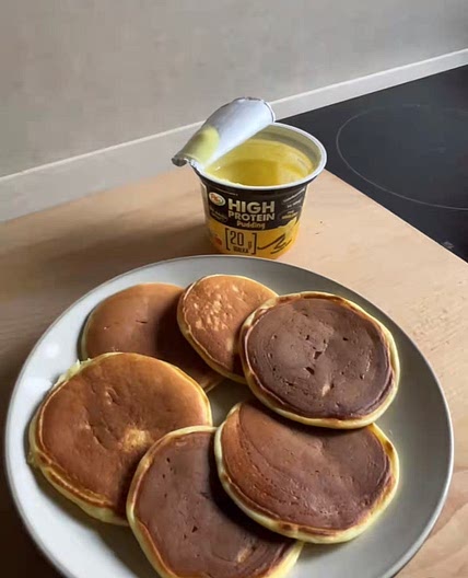Protein pudding pancakes 
