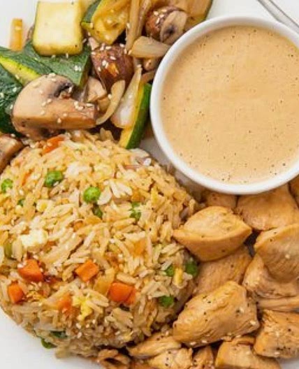 Hibachi Chicken & Fried Rice