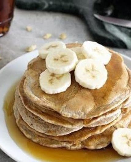 Apple-Oat Pancakes