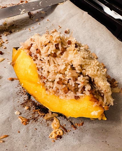 Stuffed squash