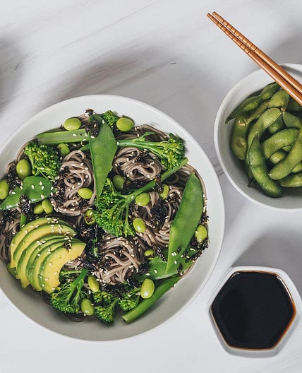 Spring Soba Salad