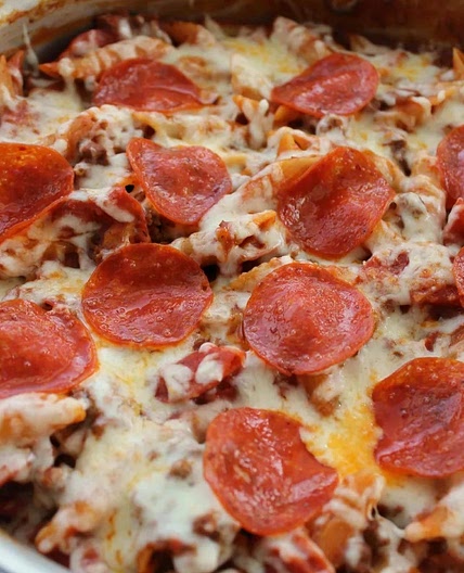 One Pot Pepperoni Pizza Pasta
