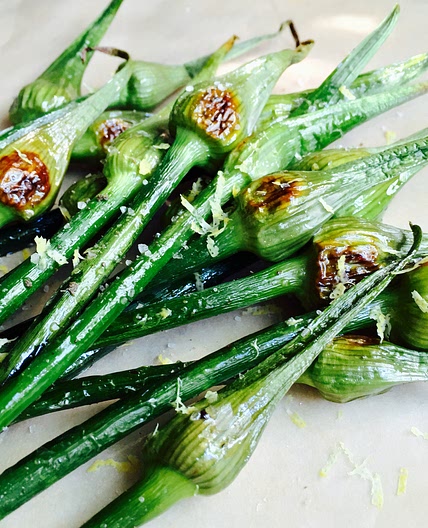 Roasted Garlic Spears