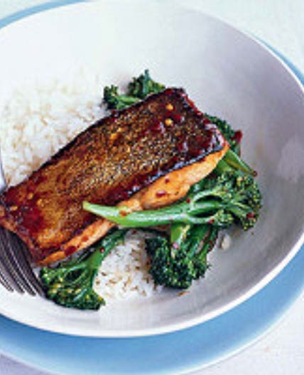 Teriyaki Salmon With Tenderstem Broccoli