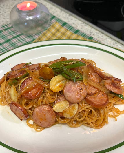 EASY SAUSAGE PASTA (Napolitan)