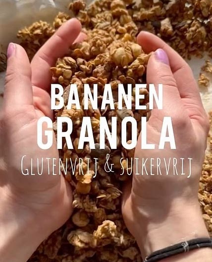 BANANEN GRANOLA 🍌