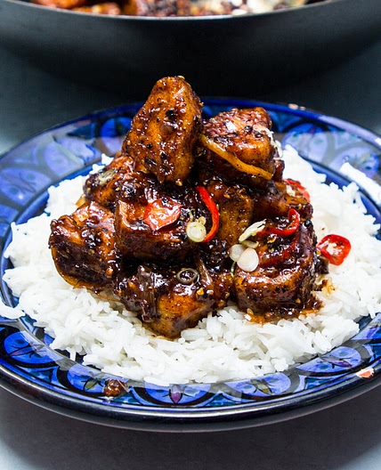 Black Pepper Tofu