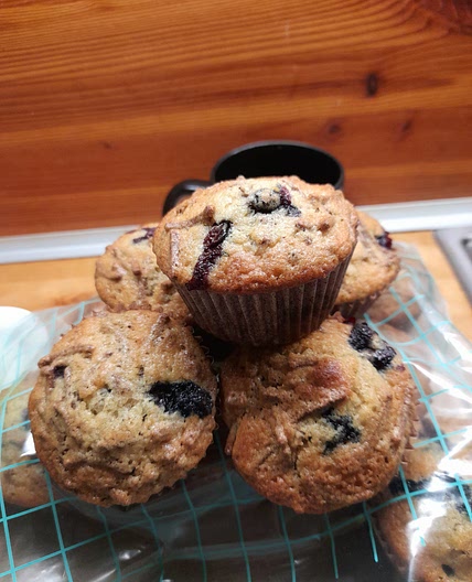 Better (blueberry) bran muffins
