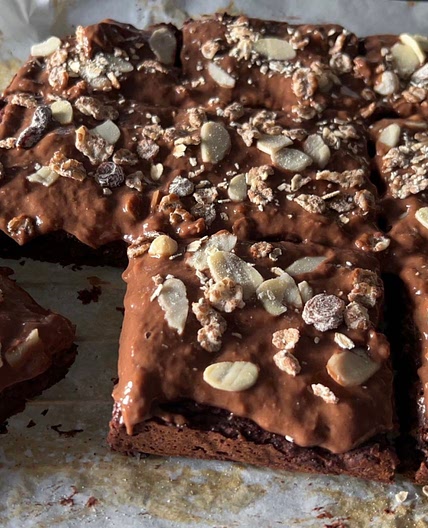Vegan Sweet Potato Brownies (Refined Sugar and Oil free)