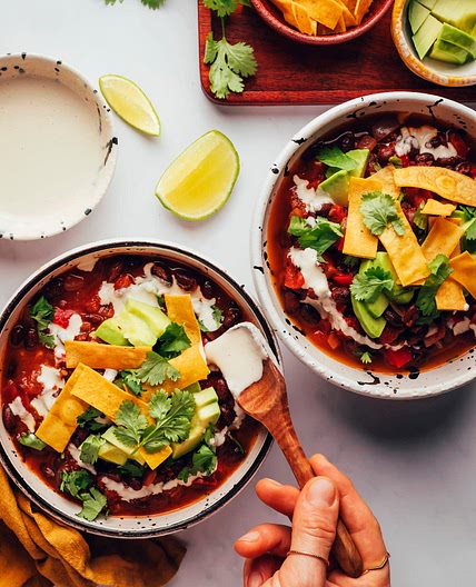 1-Pot Chipotle Black Bean Chili