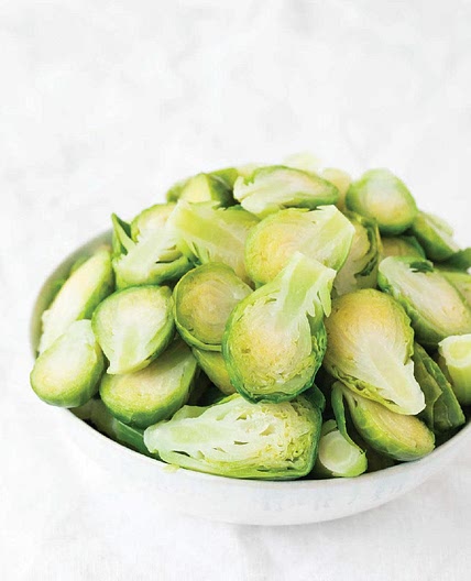 STEAMED BRUSSELS SPROUTS